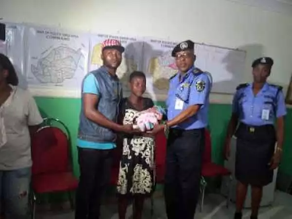 Photos: How Police Busted A Mother And Her Son For Stealing Baby In Imo State